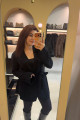 Dilvin Kruvaze Yün Karışımlı Hırka